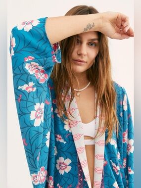 Free People Kona Kimono Top